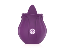 Vibrador De Lamber A Lngua Prova Dgua De Multifrequncia Rosa Para Mulheres (roxo)