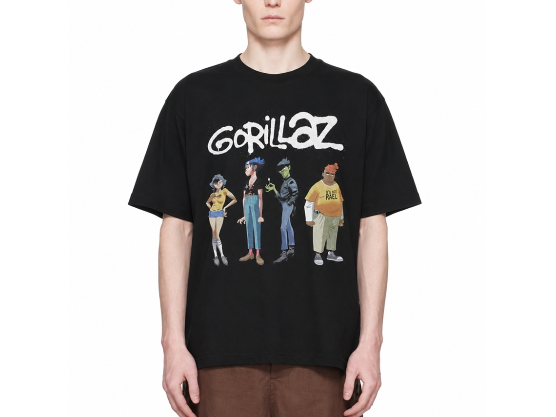 Gorillaz Spray Logo Group T-shirt Classic Unisex Adults Size:l