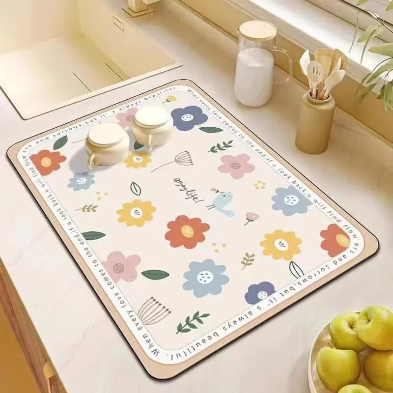 (estilo 5 20x30cm) Tapete Resistente E Isolante Térmico Com Estampa Fofa De Festa Para Animais De Estimação, Antiderrapante E Absorvente De Água.