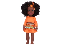 Muñeca Bebe Reborn Niña Negra 14 Polegadas Realista Presente Para Crianças Brinquedo Q14-25