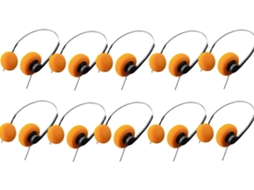 Fones De Ouvido Estéreo Retrô Leves, Com Fio De 3, 5mm, Design Com Fio Leve, Estilo Vintage Dos Anos 80e 90, Para Escola