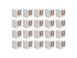 Conjunto De 20 Sacos De Pó Para Aspirador Robô Eufy Omni E25/e28/e20 - Acessórios De Reposição Para Aspirador De Pó_ptg