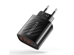 Carregador Ay-ay-trg-3upd-1 Preto