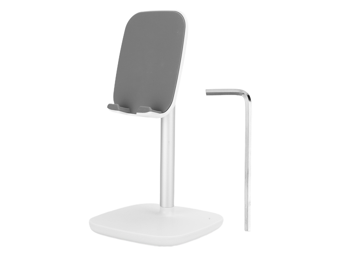Suporte de Mesa LAXISCREED para Celular e Tablet Branco W20