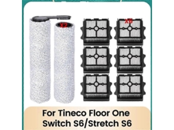 Peças De Reposição Para Aspirador De Pó E Água Floor One Switch S6/stretch S6: Escova Rotativa, Filtro De Pó E Acessórios.