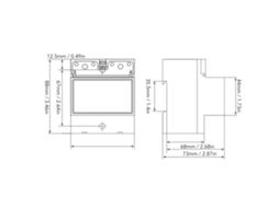 Laxiscreed Medidor De Energia Monofásico Com Display Lcd Para Medição De Consumo Em Kwh