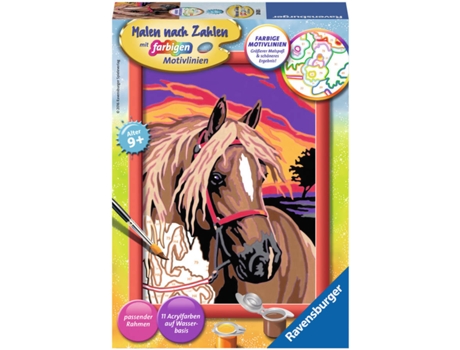 Livro para Colorir RAVENSBURGER Cavalo