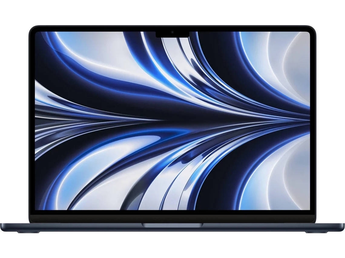 Macbook Air APPLE Z160_2_PO_CTO - Meia Noite (Recondicionado Flippers Como Novo - 13'' - Apple M2 8-core - RAM: 16 GB - 256 GB SSD - GPU 8-core)
