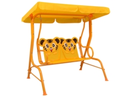 Swing Bench, Swing Benches Vidaxl Amarelo Tecido (n/a)