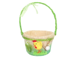 1Pcs Cesta de Ovos de Páscoa ALLINLESS