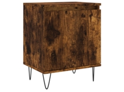 Mesa de Cabeceira Derivados de Madeira Carvalho Fumado MAISON EXCLUSIVE (40x30x50 cm)