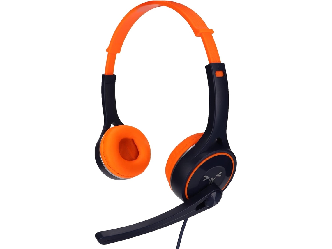 Fone De Ouvido Estéreo Infantil Dobrável Com Fio, Porta De Compartilhamento, Driver De 40mm Para Jogos E Música, Azul E