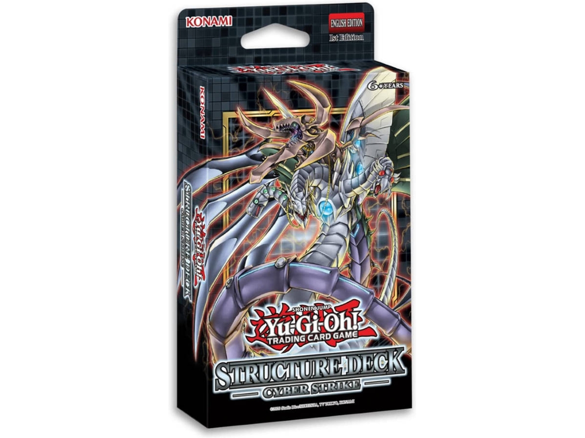 Jogo de Cartas KONAMI YGO Structure Deck: Cyber Strike Unlimited (Idade Mínima: 8 Anos - Nível de Dificuldade: Intermédio)