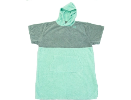 Poncho Surf WETKUBE CLEANER Menta, Cinzento e Menta (M/L)