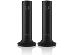 Telefone Fixo PHILIPS M4502B Duo Preto
