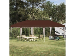 Vidaxl Tenda De Festa Pop-up 575 X 290 X 245 Cm Castanho