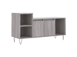 Tv Cabinet, Tv Cabinets Vidaxl Cinzeto Madeira Processada (n/a)
