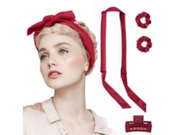 Tiara De Cachos Sem Calor, Modelador Cabelo Com Fita, Seda, Prático, Macia Para Dormir, Ferramentas Penteado.-aquaforge