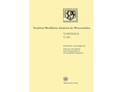 Livro Politische Und Rechtliche Entwicklungstendenzen Der Europaischen Integration De Herbert Schambeck (alemão)