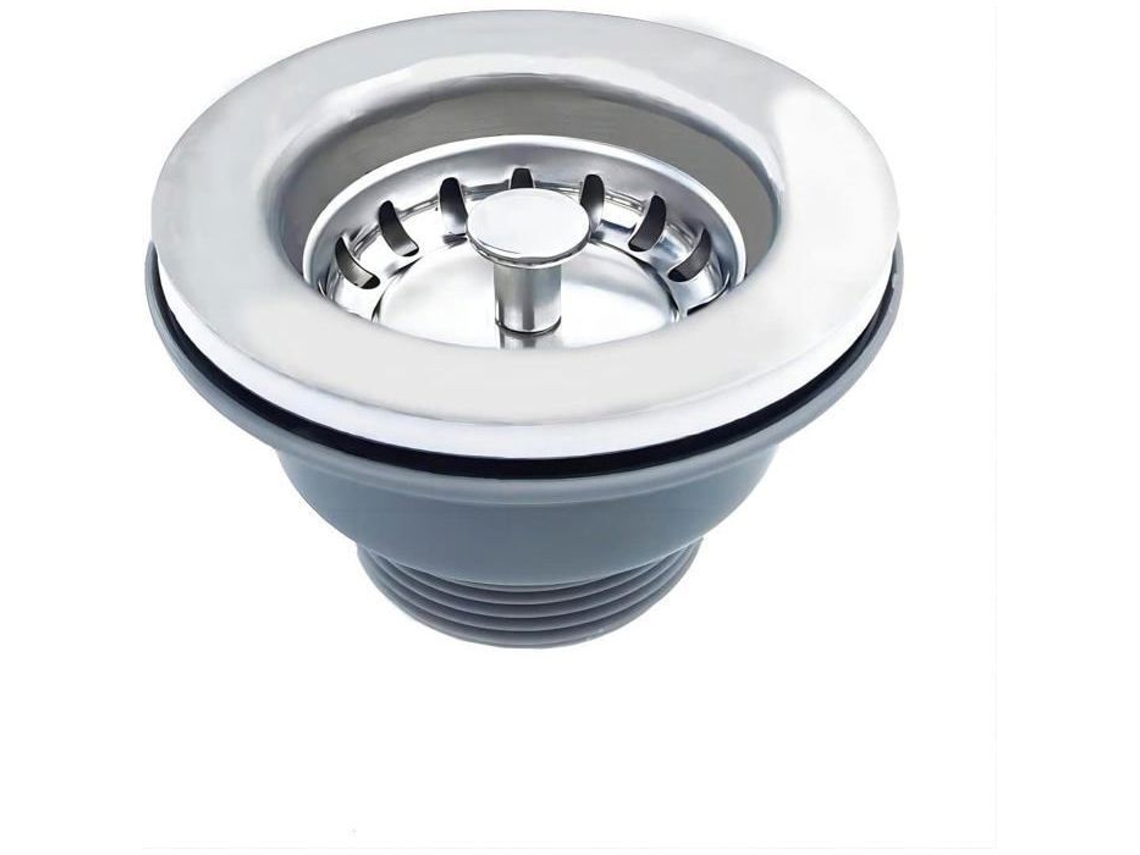 Ralo De Pia Sem Ladrão Com Cesto Em Aço Inoxidável Ø 110 Mm 11⁄2”, Filtro De Água Para Piscina
