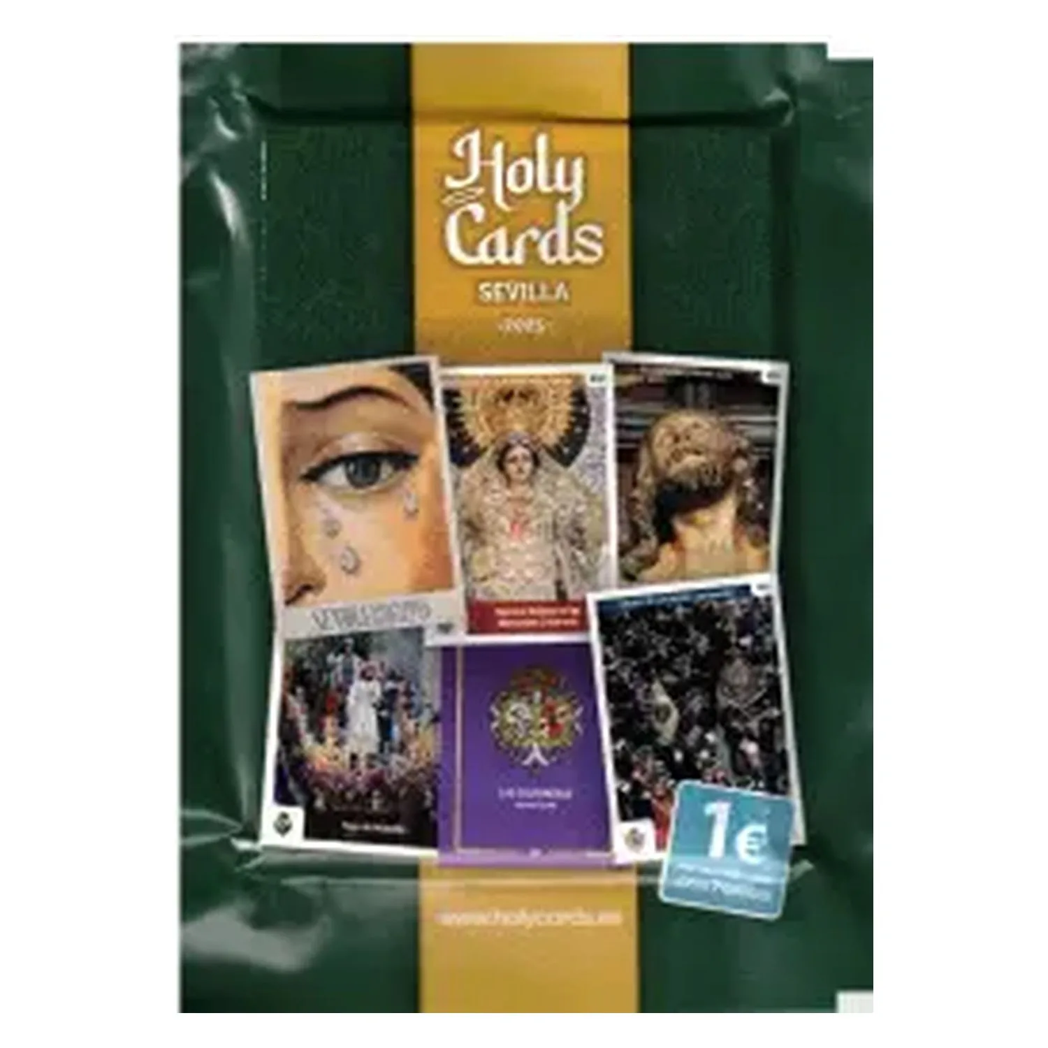 Envelope individual Semana Santa Sevilha 2025 Holycards 30030