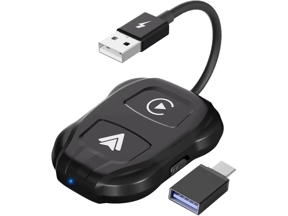 Adaptador Sem Fio Para Carro Que Converte Conexões Com Em
