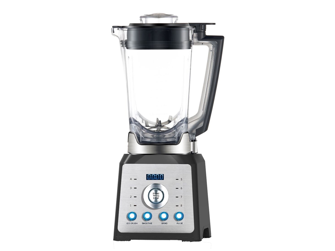 Liquidificador profissional 2000w com 8 velocidades e 4 programas, jarro 2l BPA free LAXISCREED