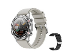 Relógio Inteligente Masculino 1.32 Polegadas Bluetooth Chamada À Prova DÁgua Rastreador de Fitness Monitor para Android Ios com Alça