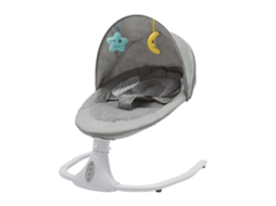 Balanço Para Bebê, Controle Remoto, Funcionalidade Bluetooth, Cinza