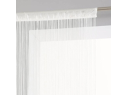 Cortina "lanka" Fio Branco Marfim 90x200cm - Atmosphera Criador De Interiores