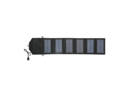 Painel Solar Dobrável Laxiscreed 10.5w Com Porta Usb Para Carregamento Portátil