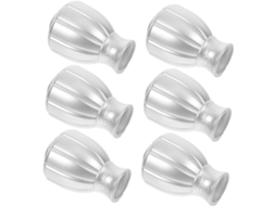 Conjunto De 6 Peças De Batentes Decorativos Para Varão De Cortina, Estilo Romano, Para Decoração De Casa. Conjunto De 6 Peças De Batent