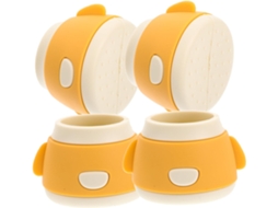 Nuobesty Conjunto De 4-protetores Silicone Para Pés Mesa E Cadeira, Antiderrapantes E Resistentes A Pisos De Madeira