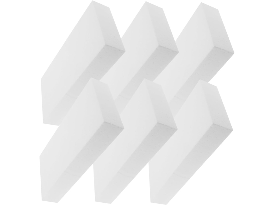 Conjunto De 6 Blocos De Espuma Macia Para Embalagem E Artesanato.