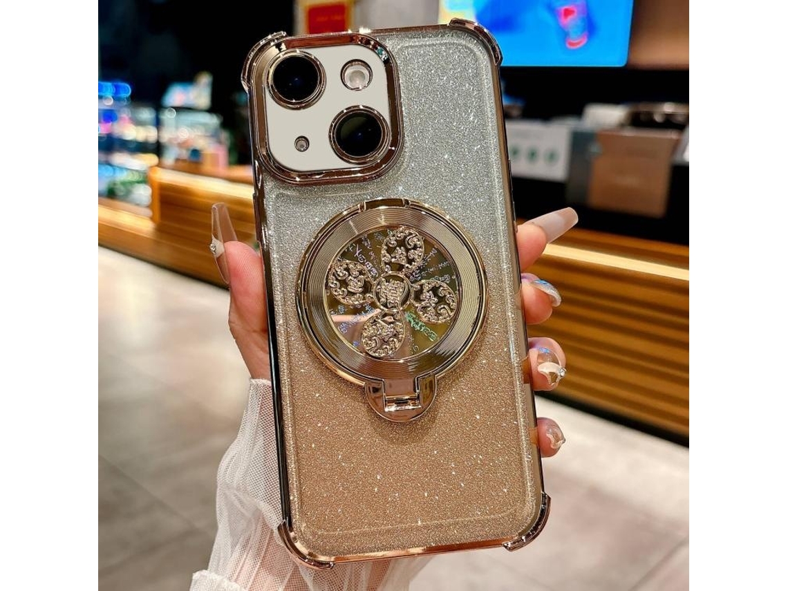 Lurelia Capa Protetora Para Iphone 15, Em Tpu E Pc, Proteção Da Câmara, Anti-riscos E Recortes Precisos