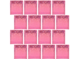 50 Peças Sacos À Bulles Adhésifs Rose Para Proteção De Envio Com Fermeture Pochettes Autoadesivos Expedição E