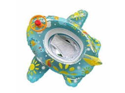Boia De Natação Infantil Avião Equipamento Esportivo Frog Slowmoose