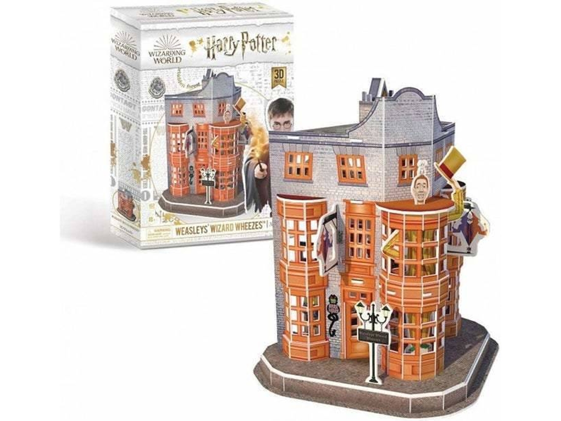Puzzle 3D HARRY POTTER Diagon Alley Weasleys Wizard Wheez Worten.pt