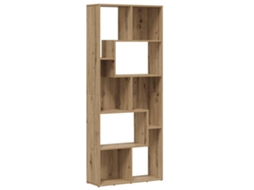 Bookcase, Bookcases Vidaxl Marrom Madeira Processada (n/a)