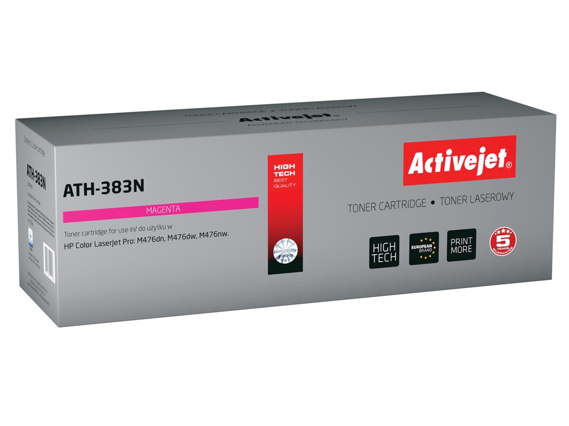 Activejet Ath-383N Toner 1 Unidades Compatível Magenta