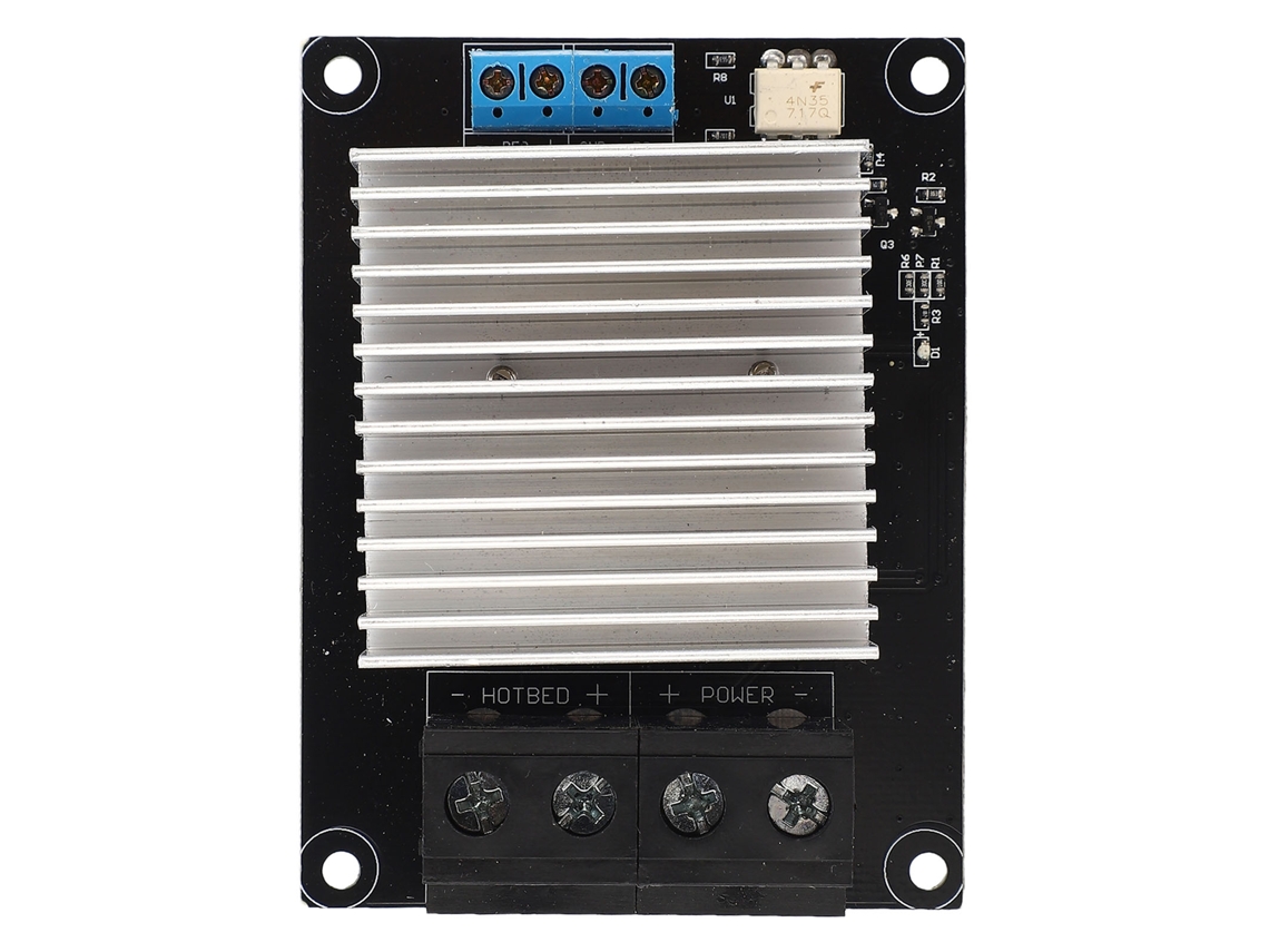 Controlador De Aquecimento Para Impressora 3d Módulo De Potência Cama Aquecida Mos Tube 30a Dc12-24v