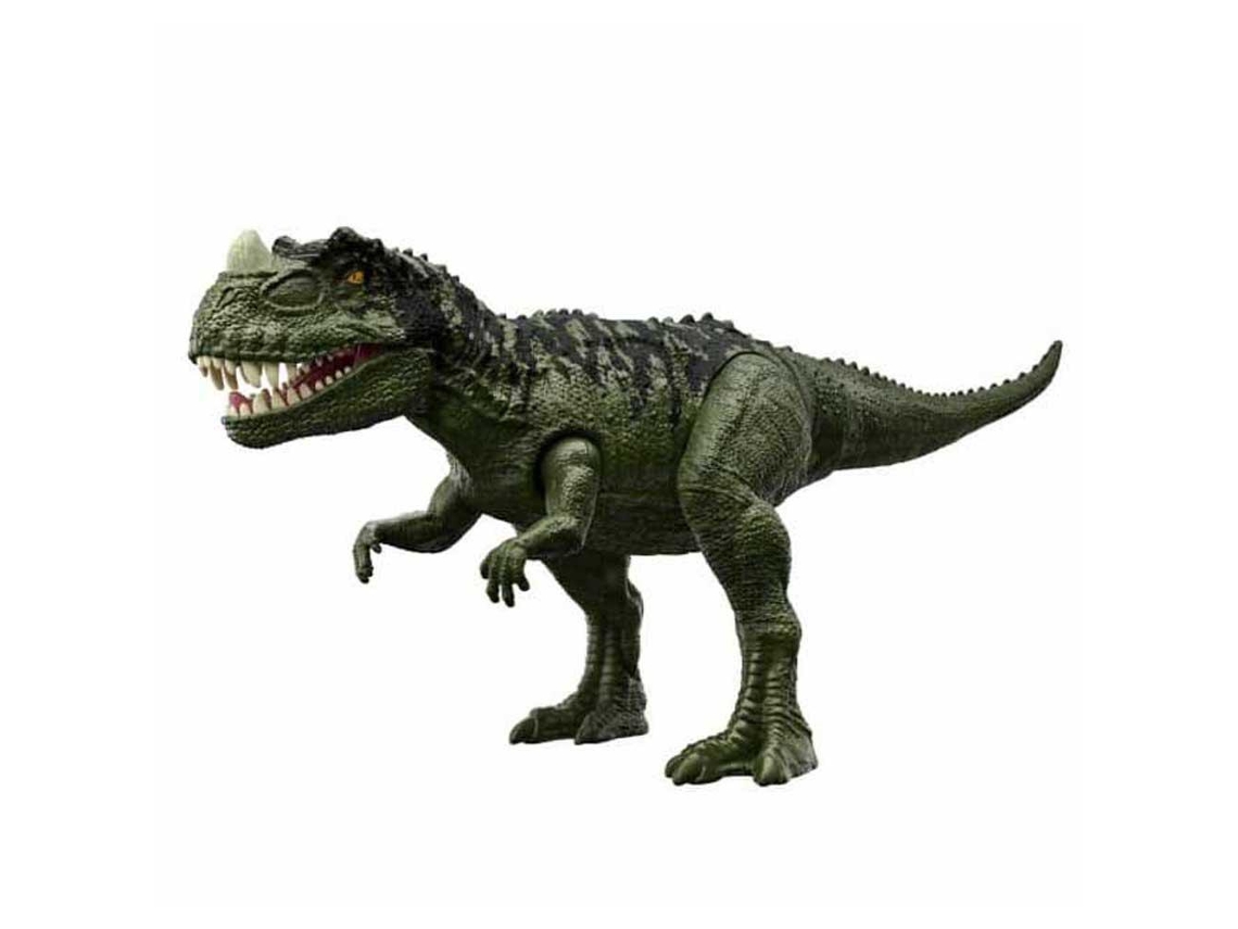 Jurassic World - Figura dinossauro T-Rex passo e ataque, JURASSIC WORLD