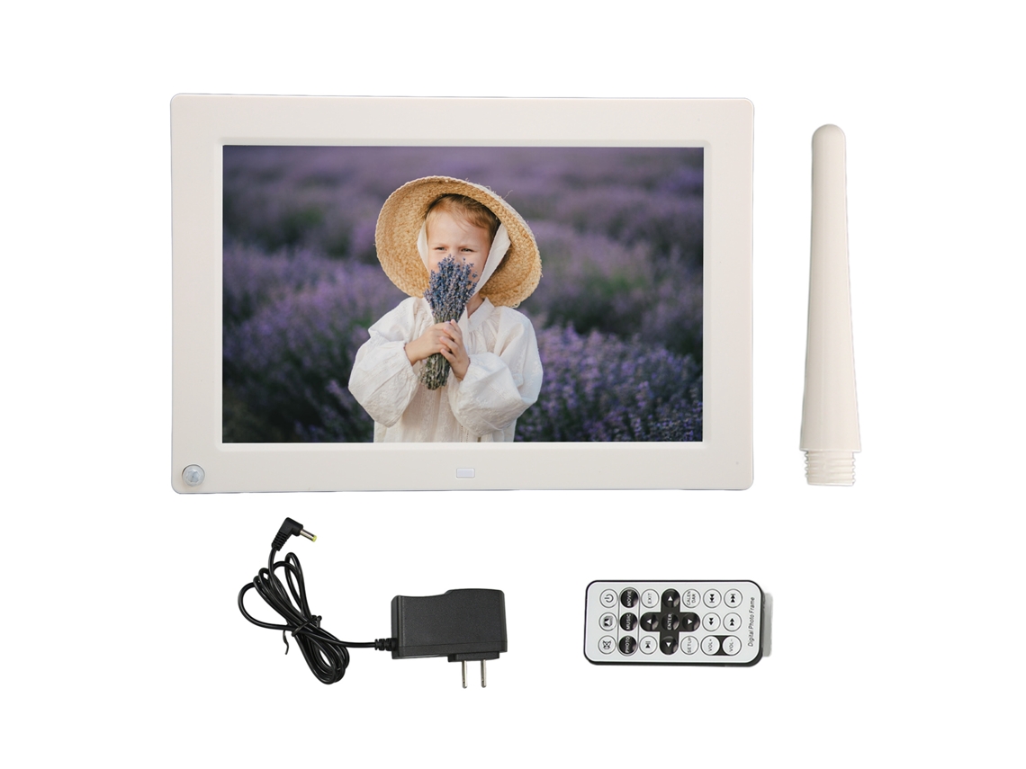 Quadro digital de 10 polegadas com controle remoto EOOCOO