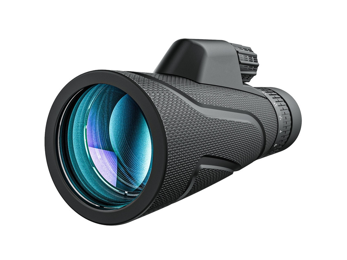 Telescópio Monocular 6x 18x Hd Ip68 Bak4 Prisma Observação Pássaros Acampamento Preto Bestvite