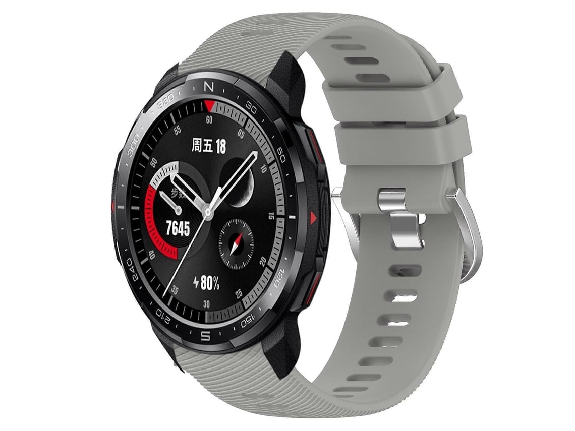 Pulseira De Silicone Macio De Cor Sólida Para For Honor Watch Gs Pro 22mm