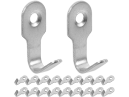 Conjunto De 30 Mini Ganchos Parede Em Aço Inoxidável Para Cozinha E