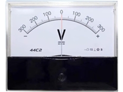 Voltímetro Analógico De Painel 44c2 Dc 75mv Medidor Corrente