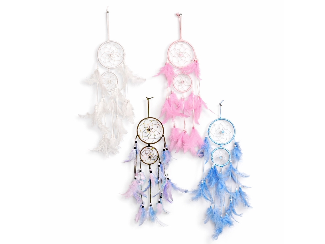 Apanhador De Sonhos Decorativo, Para Quarto, Parede, Berçário E Composição Boho Artesanal, Com Aplicação Versátil Em Diferentes Ocasiões