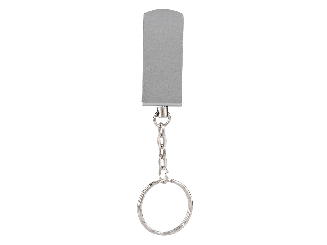 Disco Usb De 16g Com Pulseira De Chave, Cores Prata E Azul Opcional Luz Dourada