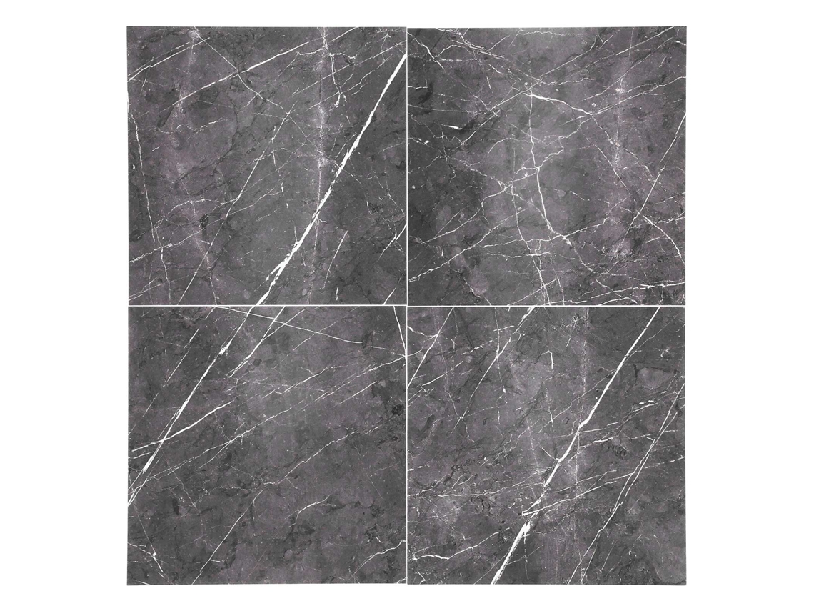 Adesivo de Chão LAXISCREED 30x30cm Café Escuro 4pcs